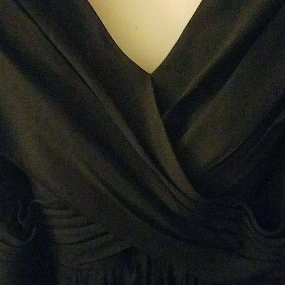 Chiffon black party dress - Picture 3 of 4